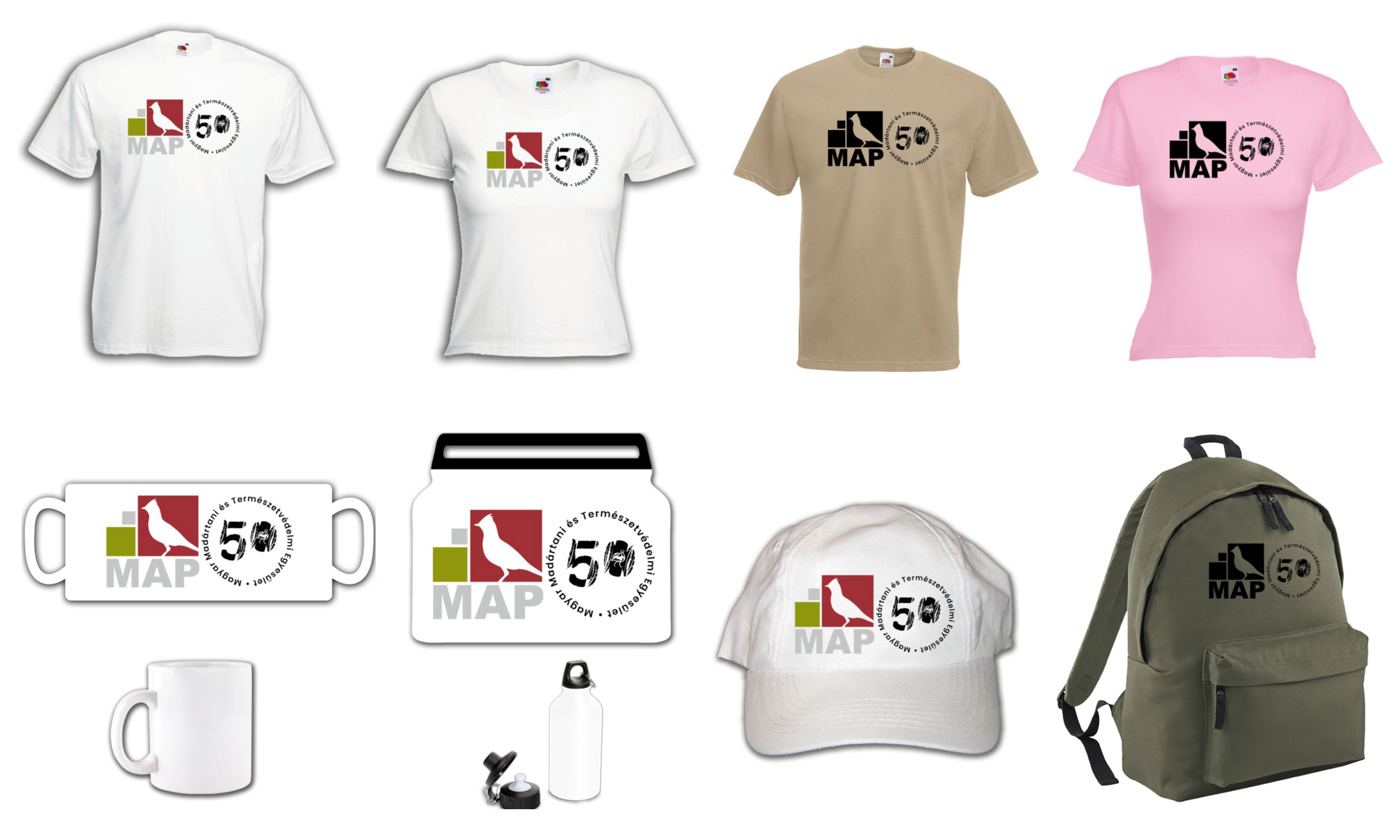MAP50-logozott-ajandekok