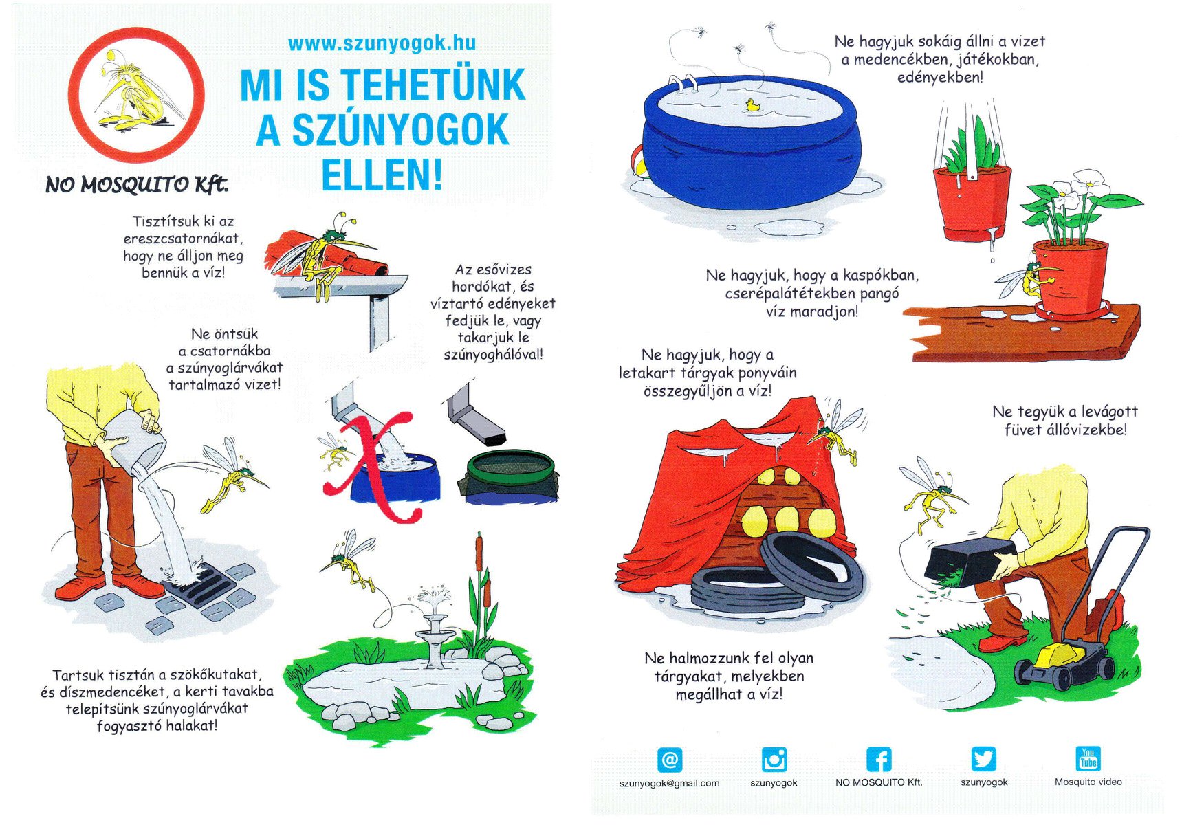 Mi is tehetünk a szúnyogok ellen!