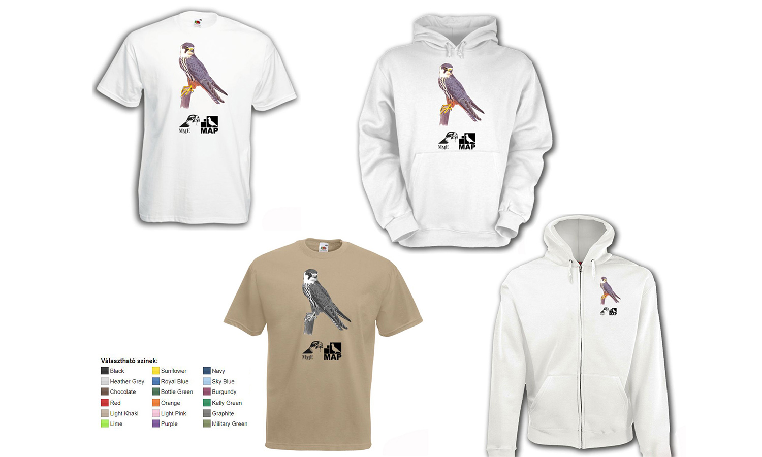 Választható nyeremények a „Fészkelő nappali ragadozók és a fekete gólya” kihívásban / 1