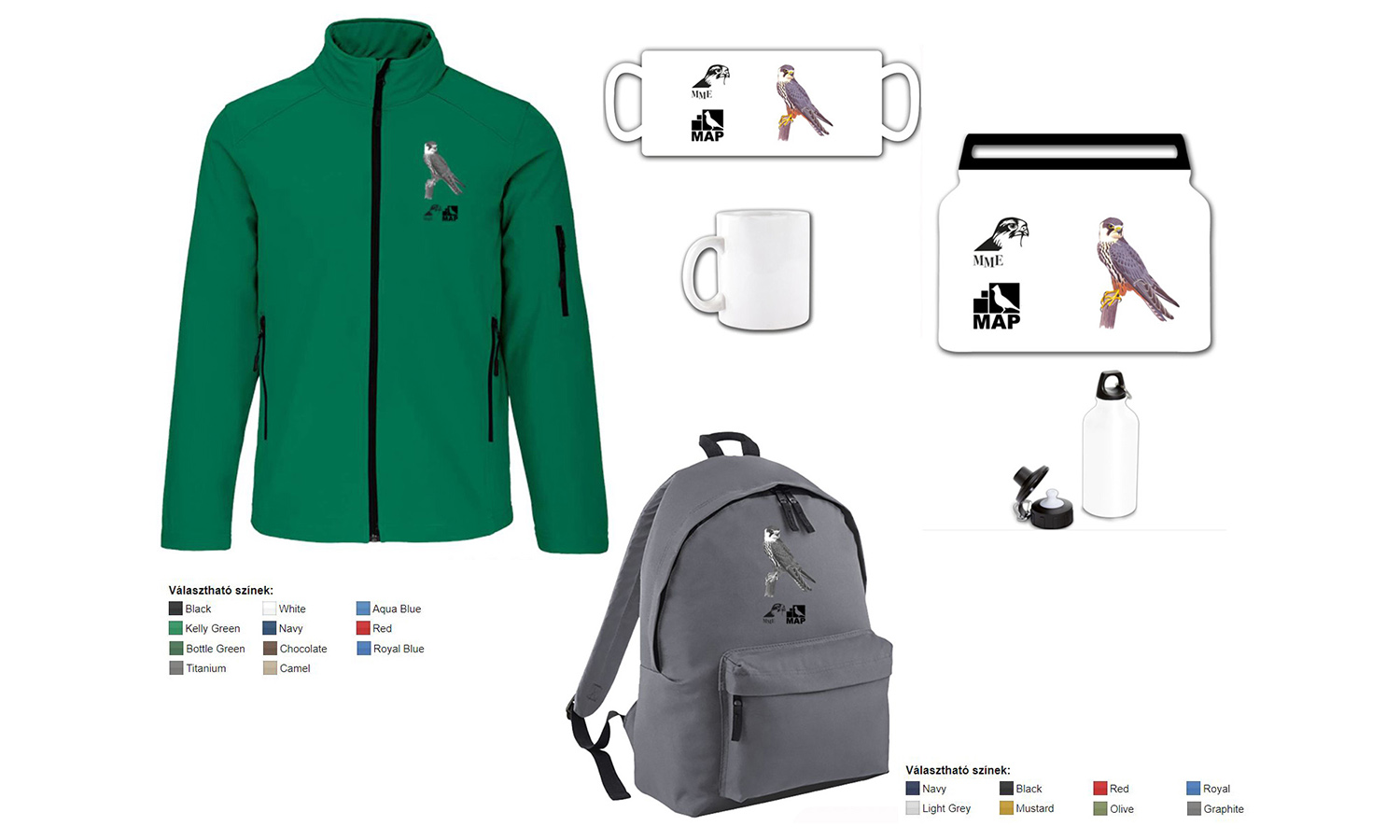 Választható nyeremények a „Fészkelő nappali ragadozók és a fekete gólya” kihívásban / 2