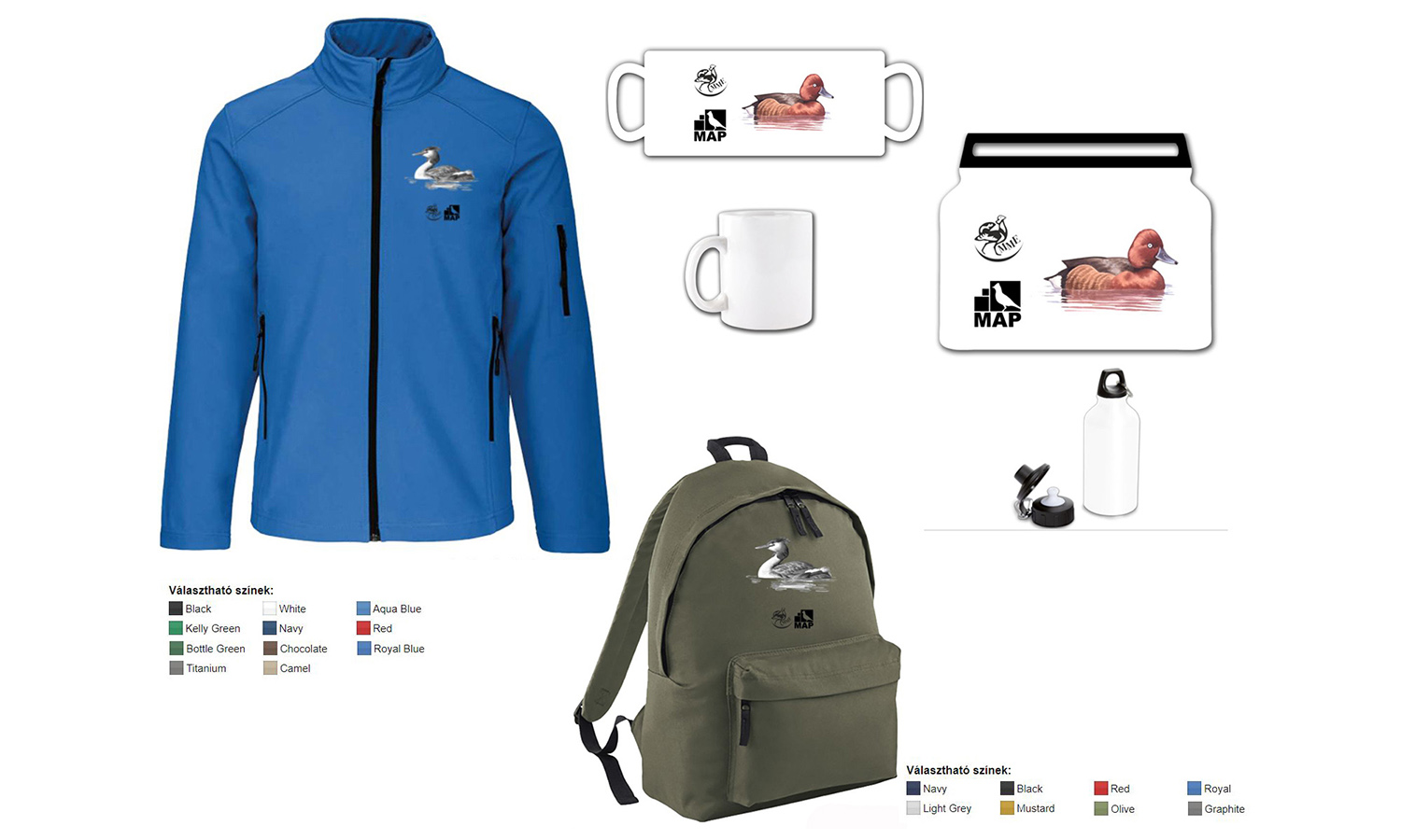 Választható nyeremények a „Vizes élőhelyek fészkelőinek nyári számlálása” kihívásban / 2