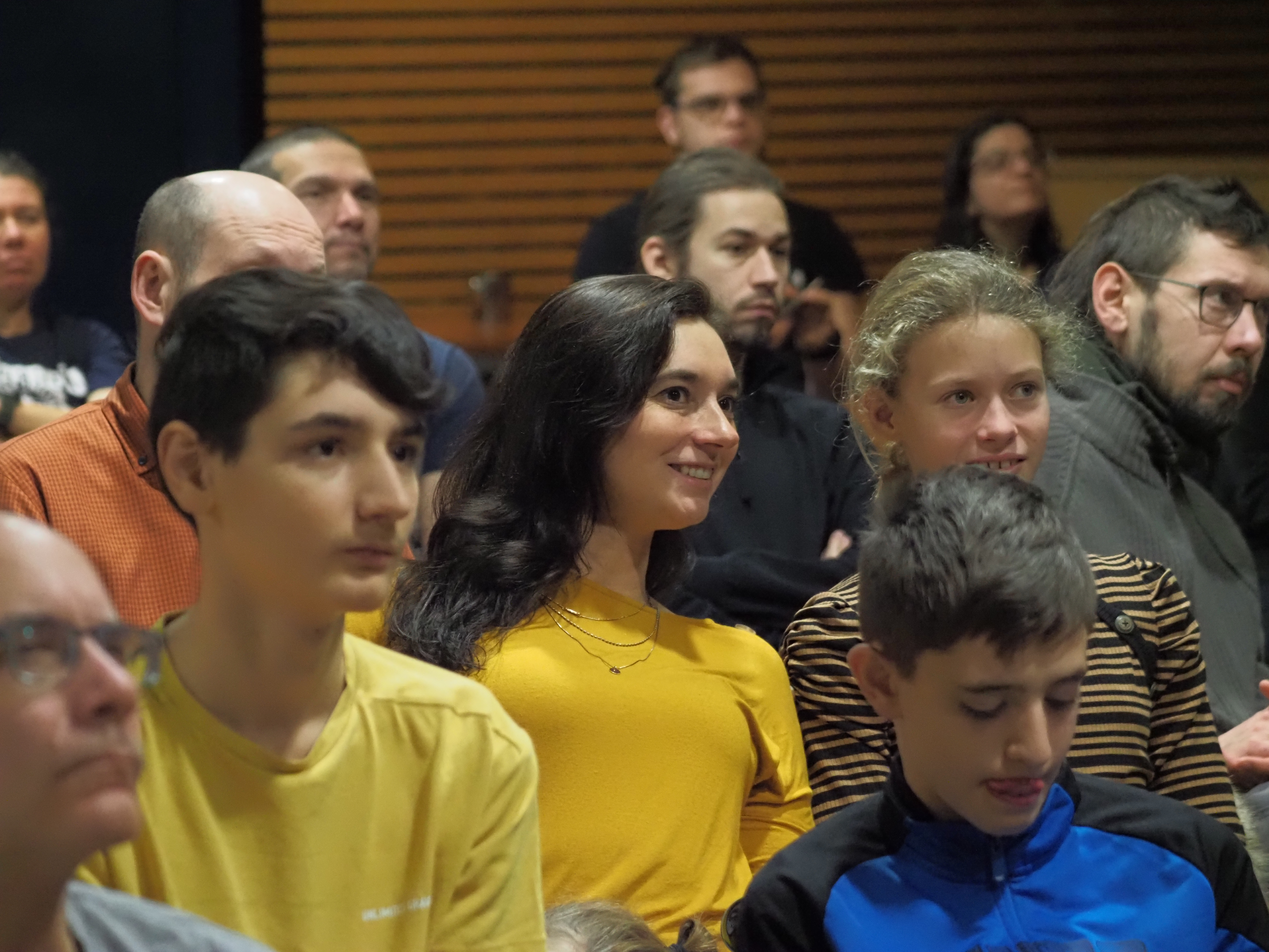 az évzáró résztvevői