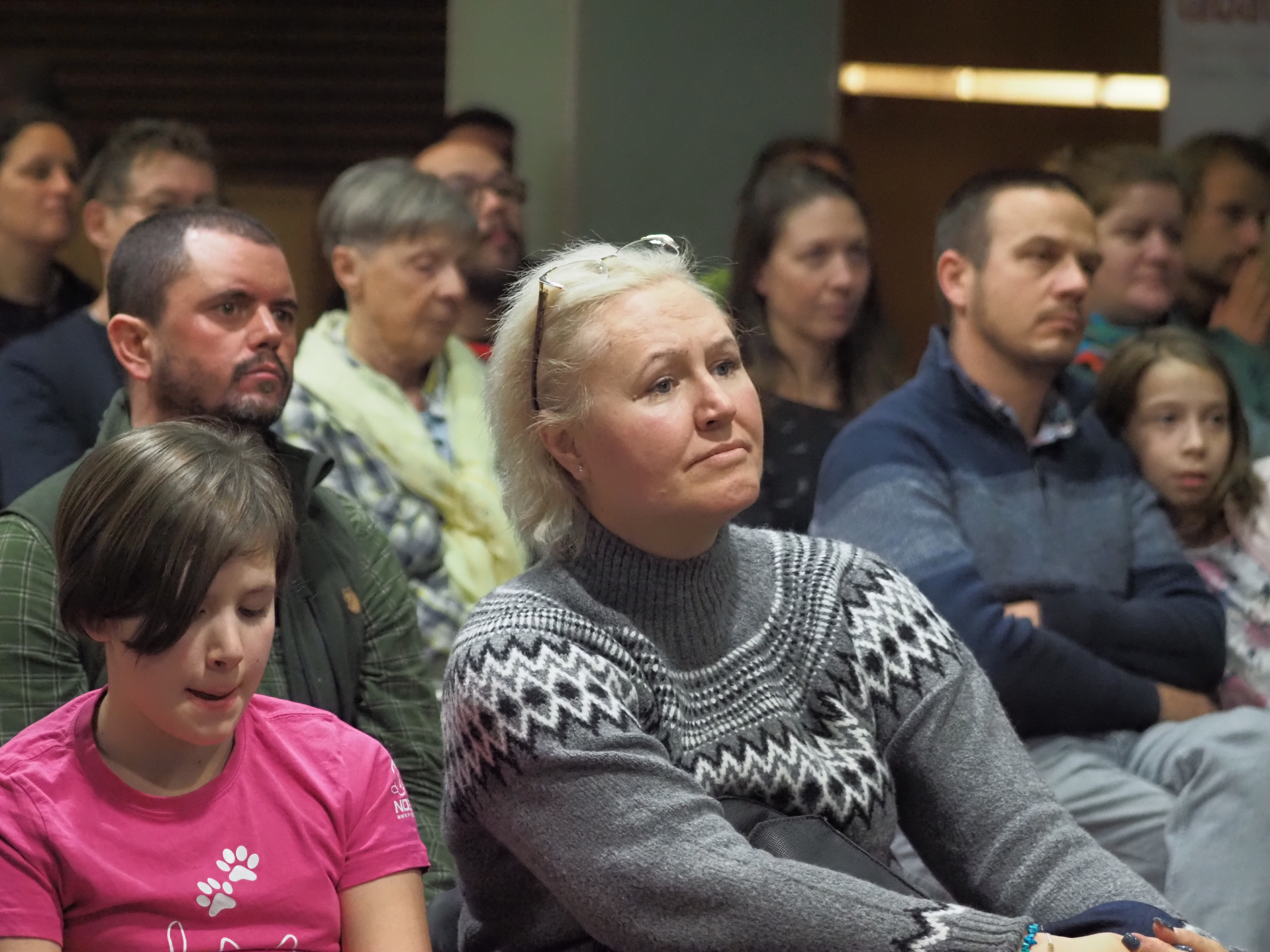 az évzáró résztvevői